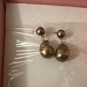 Elegant Pearl Drop Earrings